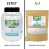 Solmag Epsom zout 2.5 kg van PET pot naar Eco stazak