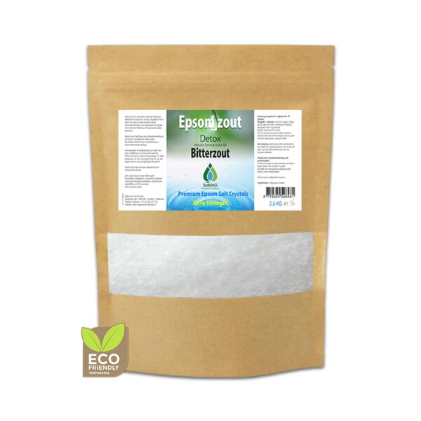 Solmag Epsom zout 2kg in stevige Eco stazak