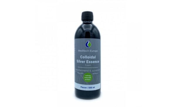Colloïdaal Zilver Essence 500 m Colloïdaal Zilver Essence 5ppm 500 ml