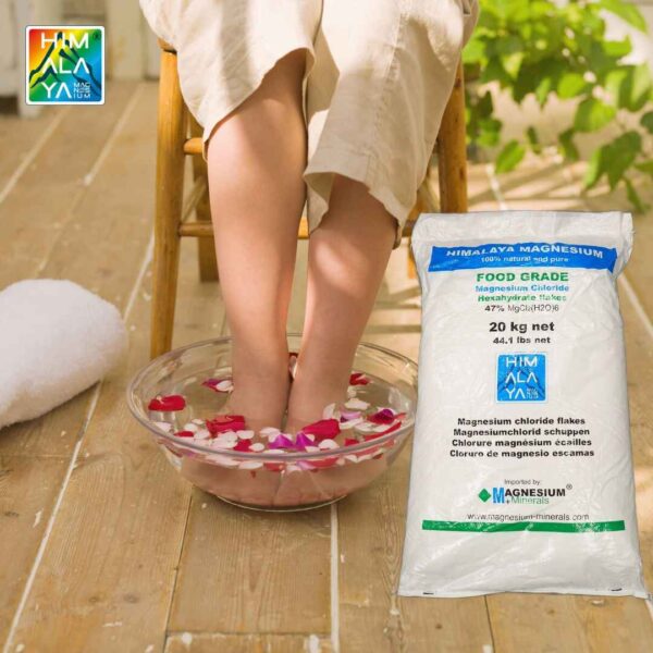 Himalaya magnesium vlokken 20 kg - Badkristallen - Badzout